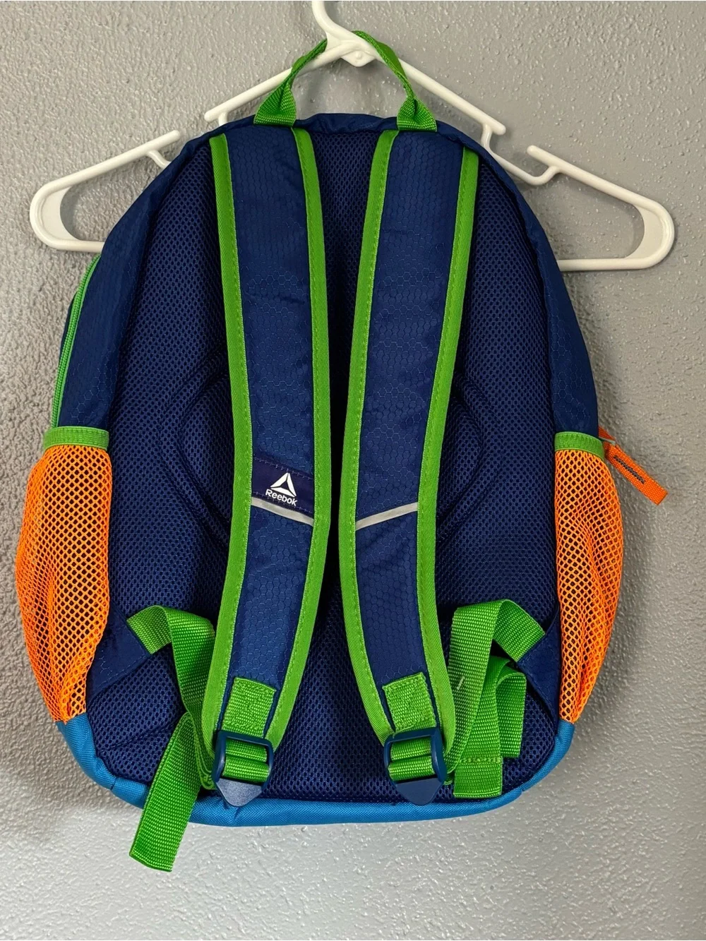 NWT Reebok Surf Blue Green Orange Reese Backpack